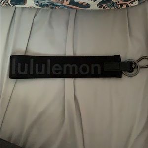 Lululemon keychain